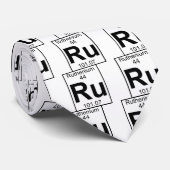 Element 044 - Ru - Ruthenium (voll) Krawatte (Gerollt)