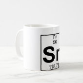 Element 050 - Sn - Zinn (voll) Kaffeetasse (Vorderseite Links)