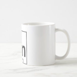 Element 050 - Sn - Zinn (voll) Kaffeetasse