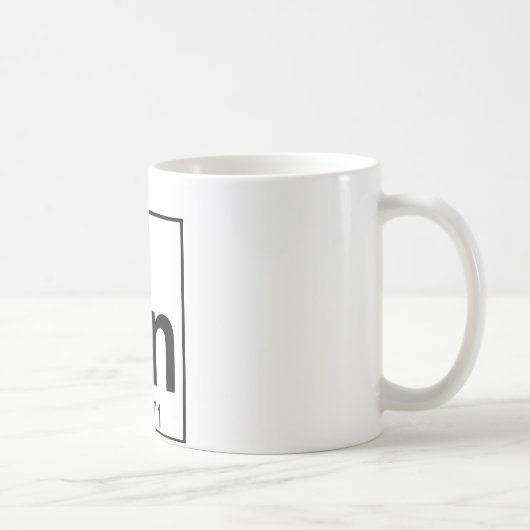 Element 050 - Sn - Zinn (voll) Kaffeetasse (Rechts)