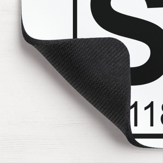 Element 050 - Sn - Zinn (voll) Mousepad (Ecke)