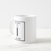 Element 053 - I - Jod (voll) Kaffeetasse (Vorderseite Links)
