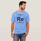 Element 075 - Re - Rhenium (voll) T-Shirt (Vorne ganz)