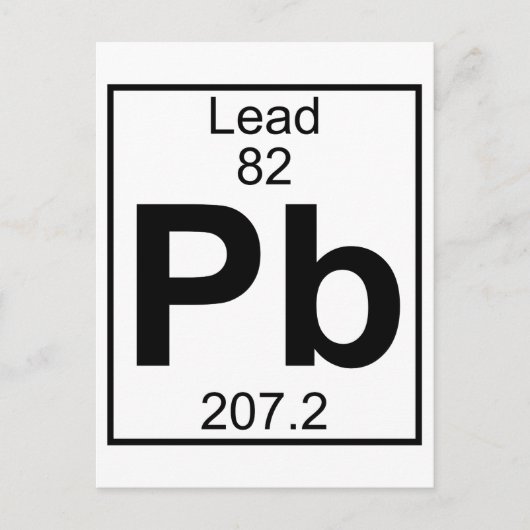 Element 082 - PB - Blei (vollständig) Postkarte (Vorderseite)