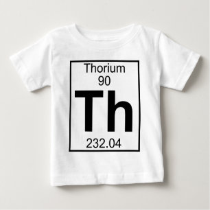 Element 090 - Th - Thorium (voll) Baby T-shirt