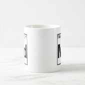 Element 101 - Md - Mendelevium (voll) Kaffeetasse (Mittel)