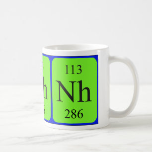 Element 113 Tasse - Nihonium