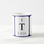 Element 1b Tasse - Tritium weiß (Mittel)