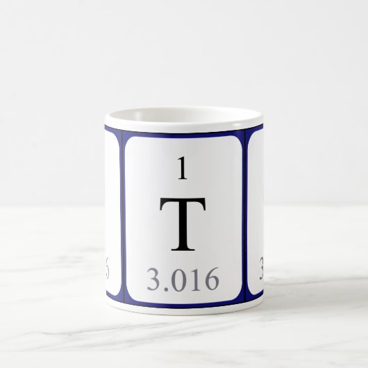 Element 1b Tasse - Tritium weiß (Mittel)