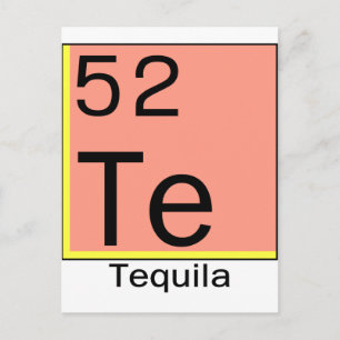 Element 52: Tequila Postkarte