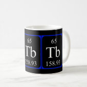 Element 65 Tasse - Terbium (VorderseiteRechts)