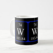 Element 74 Tasse - Wolfram (Vorderseite Links)
