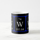 Element 74 Tasse - Wolfram (Mittel)