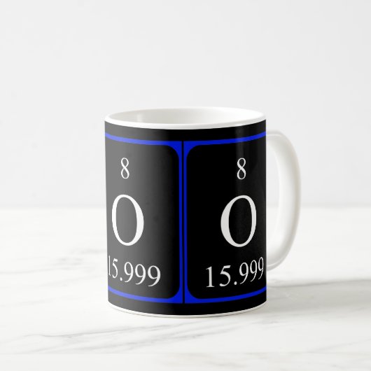 Element 8 Tasse - Sauerstoff (VorderseiteRechts)