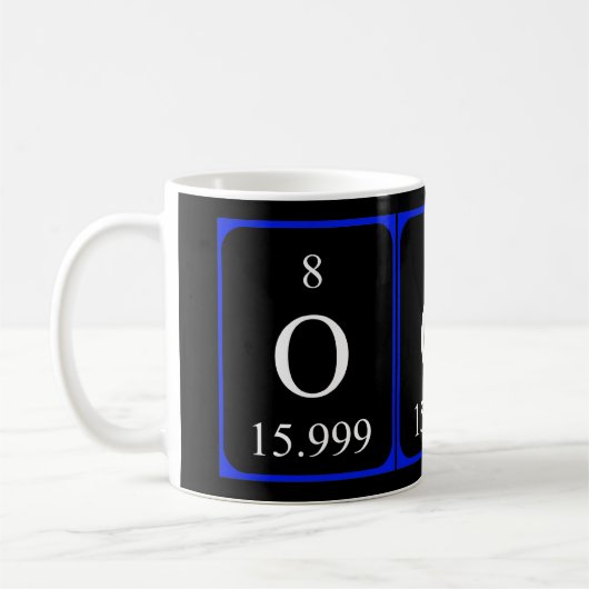 Element 8 Tasse - Sauerstoff (Links)
