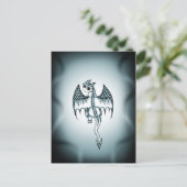Element Air Dragon Postkarte (Stehend Vorderseite)