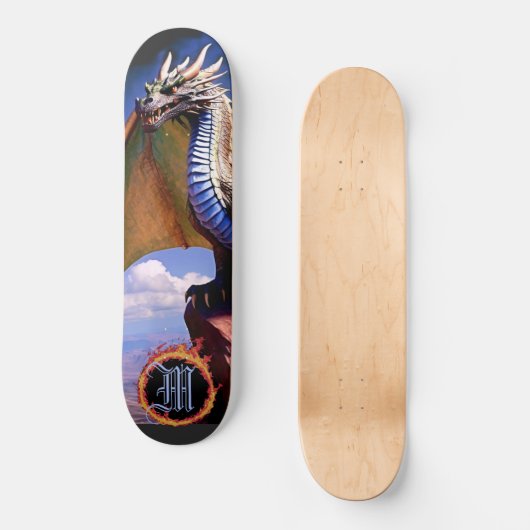 *~* Element AP88 Elemental Dragon Fierce Sky Cloud Skateboard (Vorderseite)