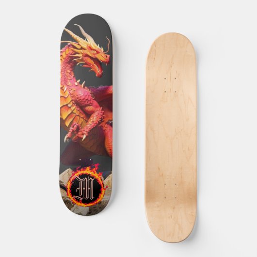 *~* Element AP88 Elementardrachenfeuer Skateboard (Vorderseite)