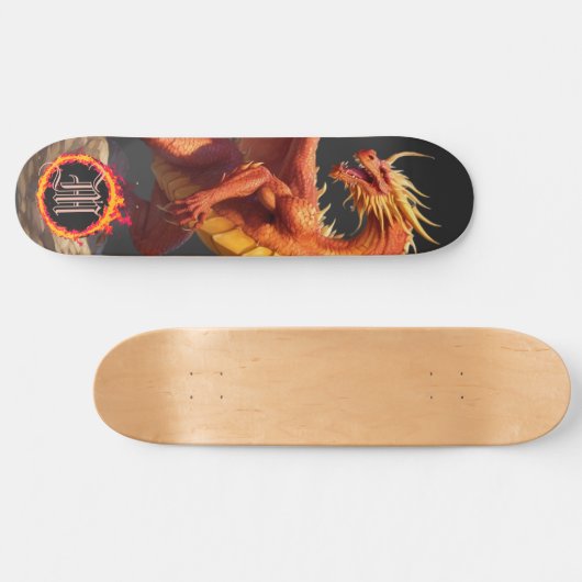 *~* Element AP88 Elementardrachenflame Skateboard (Horizontal)
