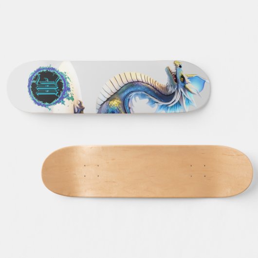*~* Element AP88 Elementarer Metallischer Drache Skateboard (Horizontal)