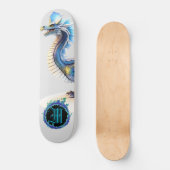 *~* Element AP88 Elementarer Metallischer Drache Skateboard (Vorderseite)