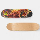 *~* Element AP88 Feuerelementdrache Skateboard (Horizontal)