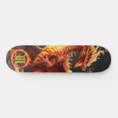 *~* Element AP88 Feuerelementdrache Skateboard (Horizontal)