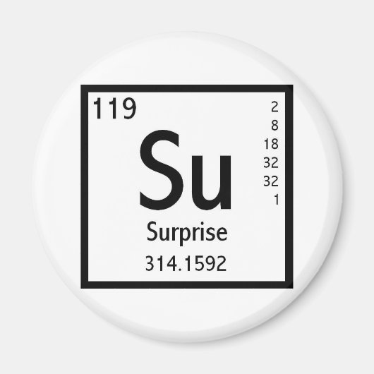 Element der Überraschung Magnet (Vorne)