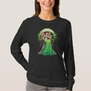 Element des erdweiten Langschläfer-T - Shirt
