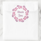 Element des Farbverlaufs des Farbverlaufs im unter Runder Aufkleber (Tasche)