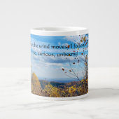 Element des Luft-Mugs - Der Windfolger Jumbo-Tasse (Vorderseite)
