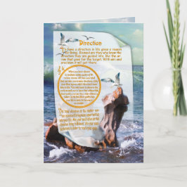 Element des Powers Wasser Feiertagskarte