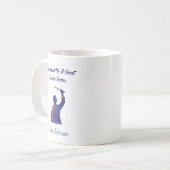 Element eines großartigen Geschenks für einen natu Kaffeetasse (Vorderseite Links)