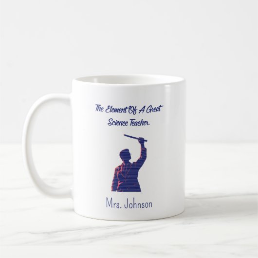 Element eines großartigen Geschenks für einen natu Kaffeetasse (Links)