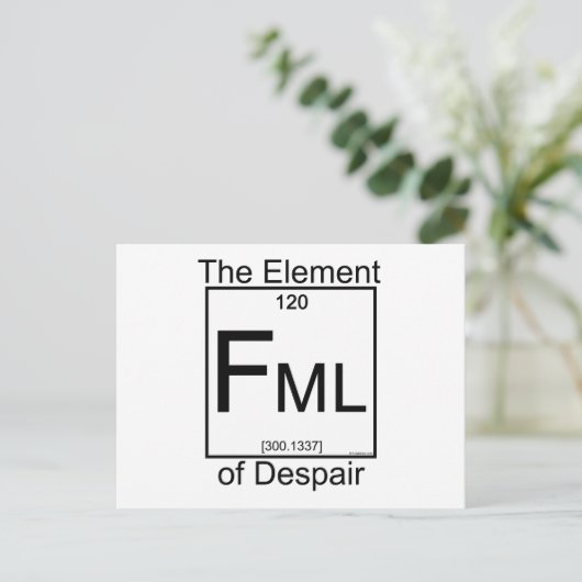Element FML Postkarte (Stehend Vorderseite)