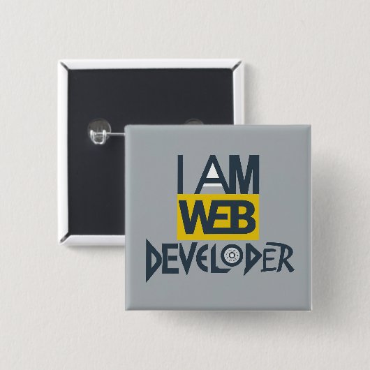 Element für den Webdesign-Platz Button (Vorne & Hinten)