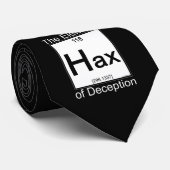 Element HAX Schwarze Krawatte (Gerollt)