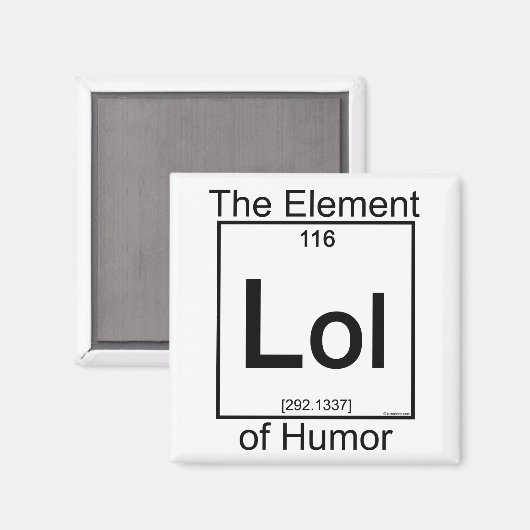 Element LOL Magnet (Vorderseite/Rückseite)