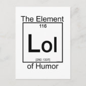 Element LOL Postkarte (Vorderseite)