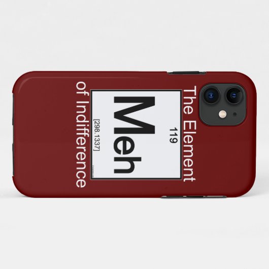 Element MEH Case-Mate iPhone Hülle (Rückseite (Horizontal))