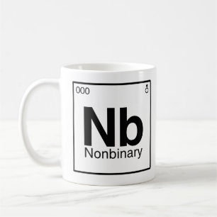 Element NB - Nichtbinäre Periodensystem Kaffeetasse