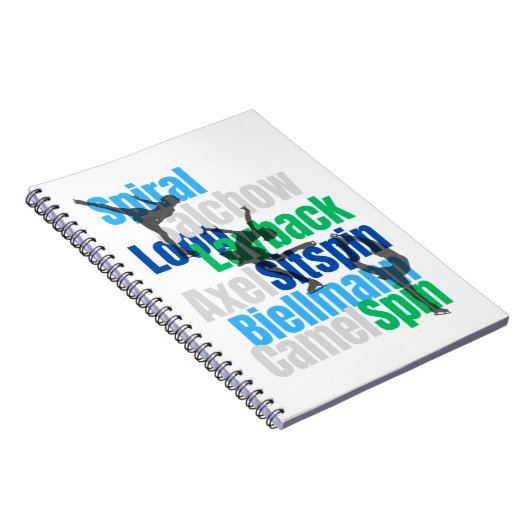 Element-Notebook (blau/grün) Notizblock (Rechte Seite)