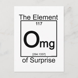 Element OMG Postkarte
