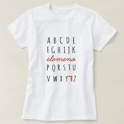 Element T-Shirt (Design vorne)