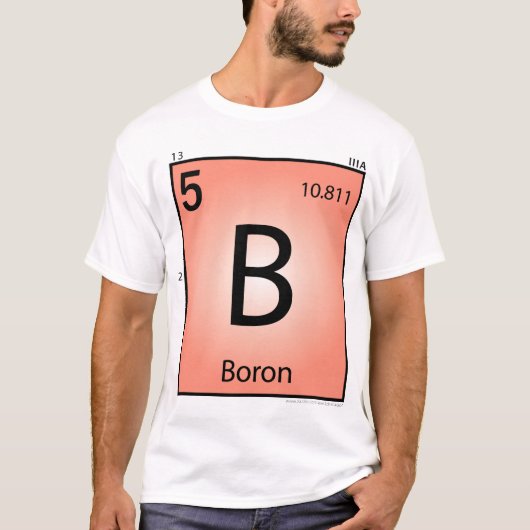 Element-T - Shirt des Bor-(b) - nur Front (Vorderseite)