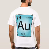 Element-T - Shirt des Gold(Au) (Rückseite)