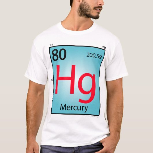 Element-T - Shirt des Mercury-(Hektogramm) - nur (Vorderseite)