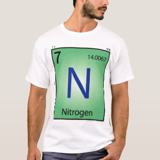 Element-T - Shirt des Stickstoff-(N) - nur Front