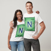 Element-T - Shirt des Stickstoff-(N) - nur Front (Unisex)