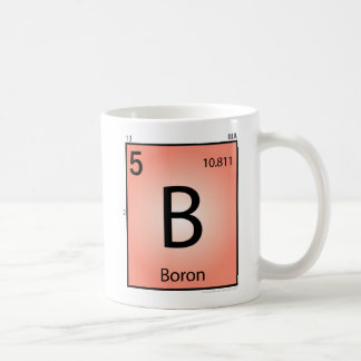 Element-Tasse des Bor-(b) Kaffeetasse